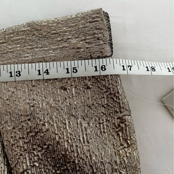 Eliza J Midi Bronze A-Line Skirt with Pockets - Picture 9 of 12